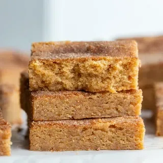 Easy Snickerdoodle Blondies