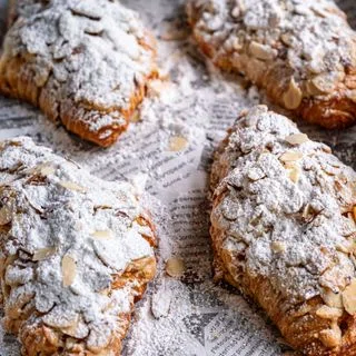 Bakery-Style and Easy Brown Butter Almond Croissant