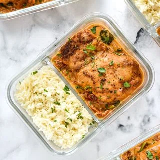 Creamy Tuscan Chicken Meal Prep