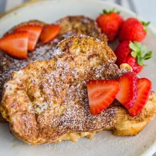 Almond Butter Stuffed French Toast
