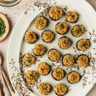 Savory Boursin Cheese Stuffed Mushrooms