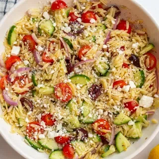 Easy Greek Orzo Salad