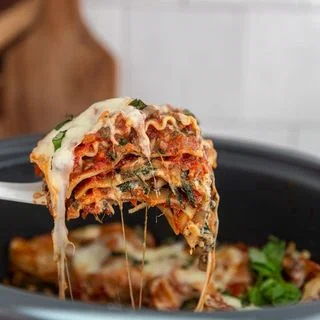 Vegetarian Crockpot Lasagna