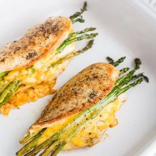 Asparagus & Cheese Stuffed Chicken