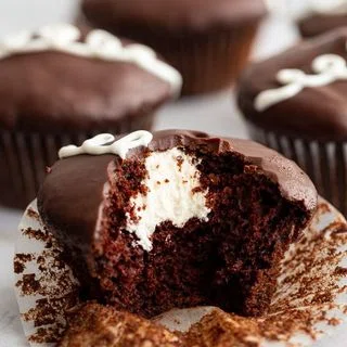 Vegan Hostess Cupcakes