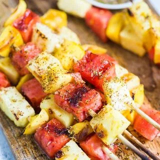 Grilled Fruit Kabobs