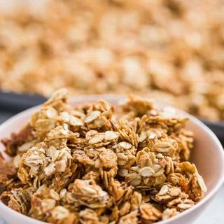 5 Ingredient Peanut Butter Granola