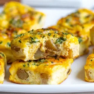 Potato Chive Egg Bites (Starbucks Copycat Recipe)