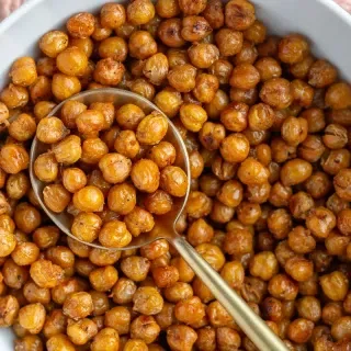 Crispy Chickpeas (Oven Roasted)