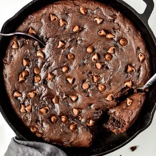Sweet Potato Brownie Skillet