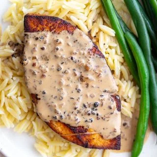 Creamy Peppercorn Tofu