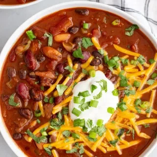 Loaded Vegetarian Chili