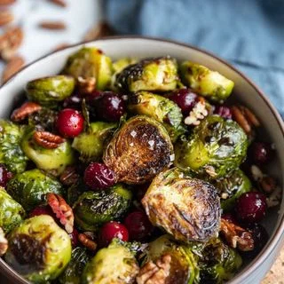 Cranberry Brussels Sprouts