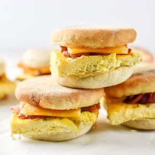Make-Ahead Bacon Breakfast Sandwiches