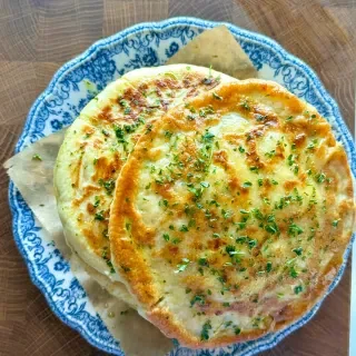 Potato and Cheese Stuffed Bread