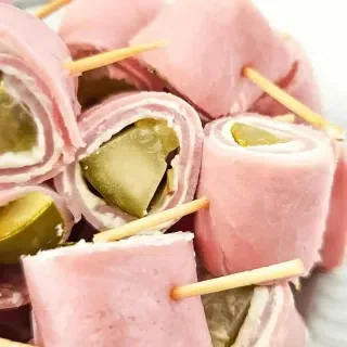 Ham and Pickle Roll Ups