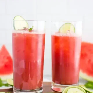 Watermelon Cucumber Juice
