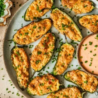 Cheesy Jalapeño Poppers with Sausage