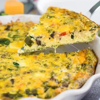 Zucchini Crust Quiche