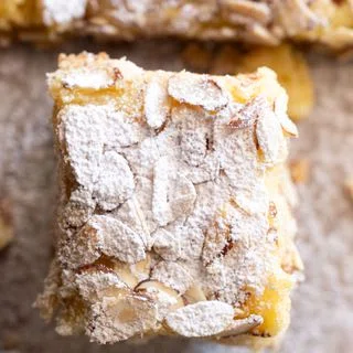 Almond Croissant Gooey Butter Cake With Brown Butter