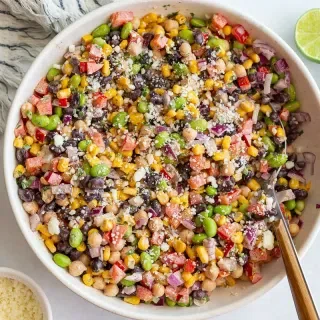 Mexican Street Corn Dense Bean Salad