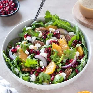 Arugula Orange Pomegranate Salad