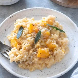 Baked Butternut Squash Risotto