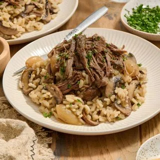 Beef Short Rib Risotto