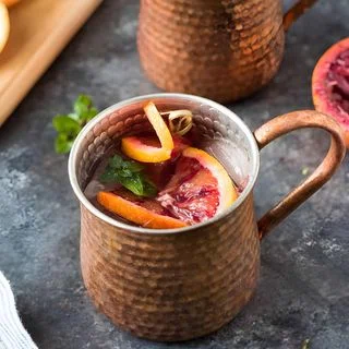 Blood Orange Moscow Mule