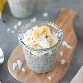 Banana Chia Pudding