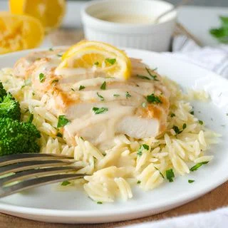 Chicken with Greek Avgolemono Sauce