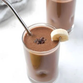 Chocolate Banana Protein Smoothie