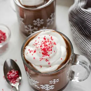 Crock Pot Peppermint Hot Chocolate