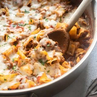 Cabbage and Ground Beef Casserole (without rice)