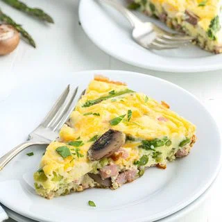 Ham and Cheese Frittata
