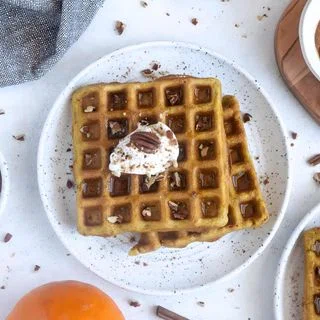 Gluten-Free Pumpkin Spice Waffles