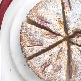 Rhubarb Cake