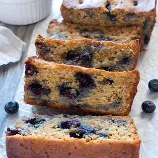 Gluten-Free Banana Blueberry Bread