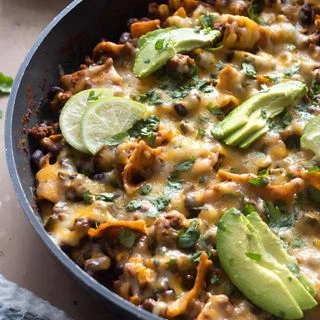 Ground Beef Enchilada Casserole