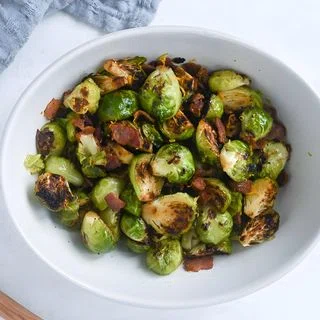 Easy Brussels Sprouts and Bacon