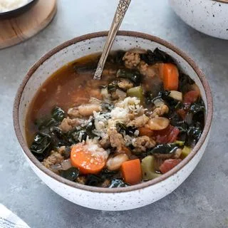 Italian Sausage Kale Soup
