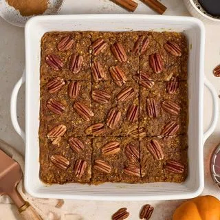 Pumpkin Baked Steel Cut Oatmeal