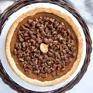 Pumpkin Pecan Pie