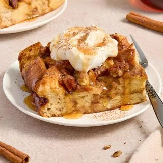 Overnight Eggnog French Toast Casserole