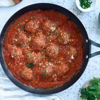 Easy Oven Baked Meatballs