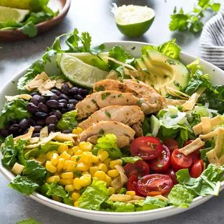 Santa Fe Chicken Salad with Tangy Lime Dressing