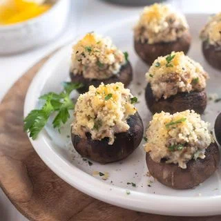 Sausage Stuffed Mushrooms