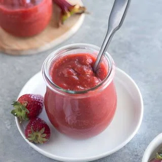 Small Batch Strawberry Rhubarb Jam