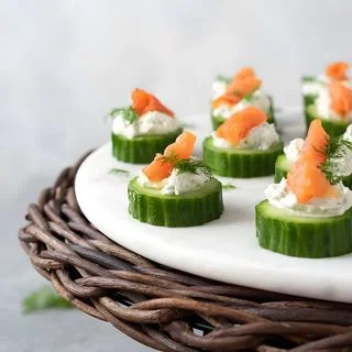 Smoked Salmon Appetizer Bites