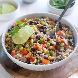 Southwest Brown Rice Salad